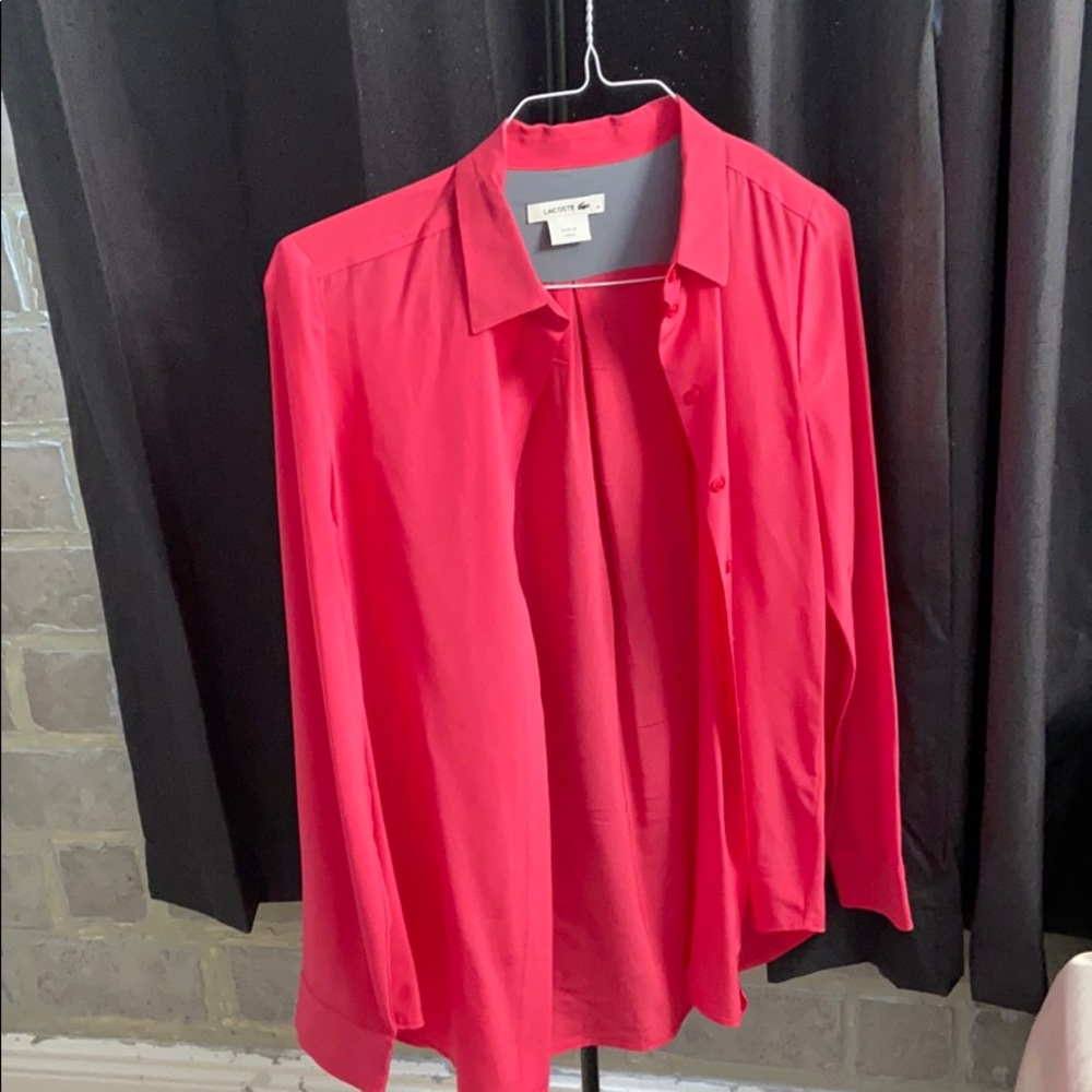 Lacoste silk blouse